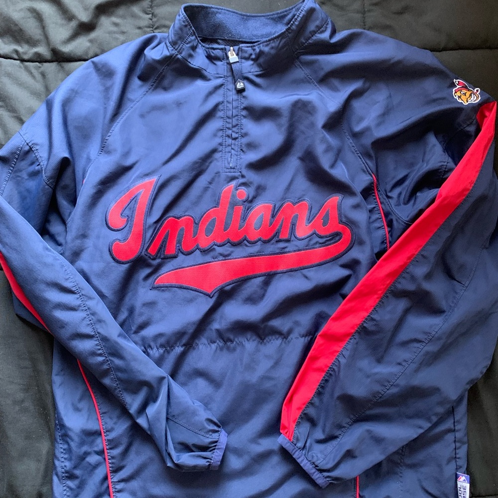 Cleveland Indians Vintage Windbreaker  jacket